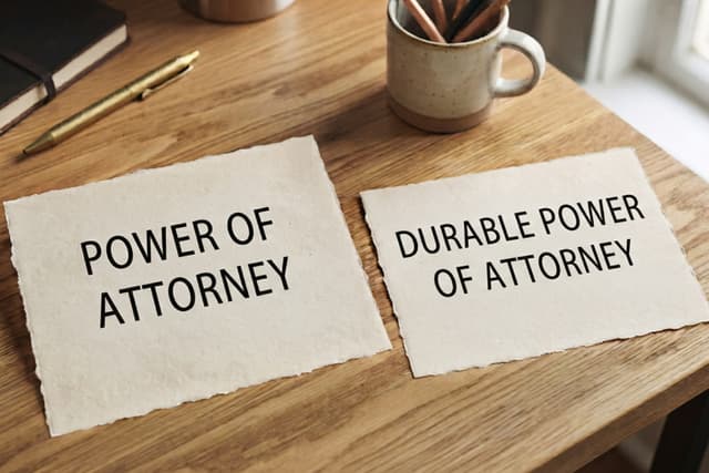 Power of Attorney and Durable Power of Attorney Notecards | San Diego Estate Planning Attorney