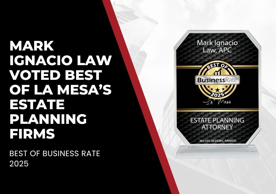 Best of La Mesa's Estate Planning Firms 2025 | San Diego estate planning lawyer